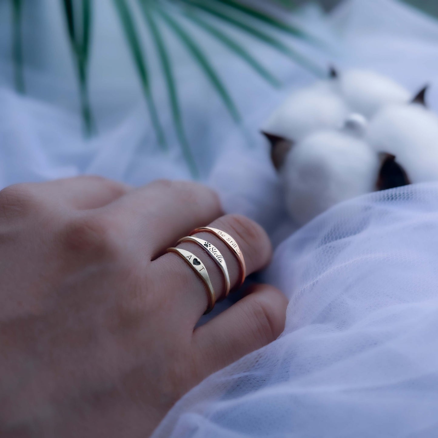 Eternal Impressions Stackable Ring