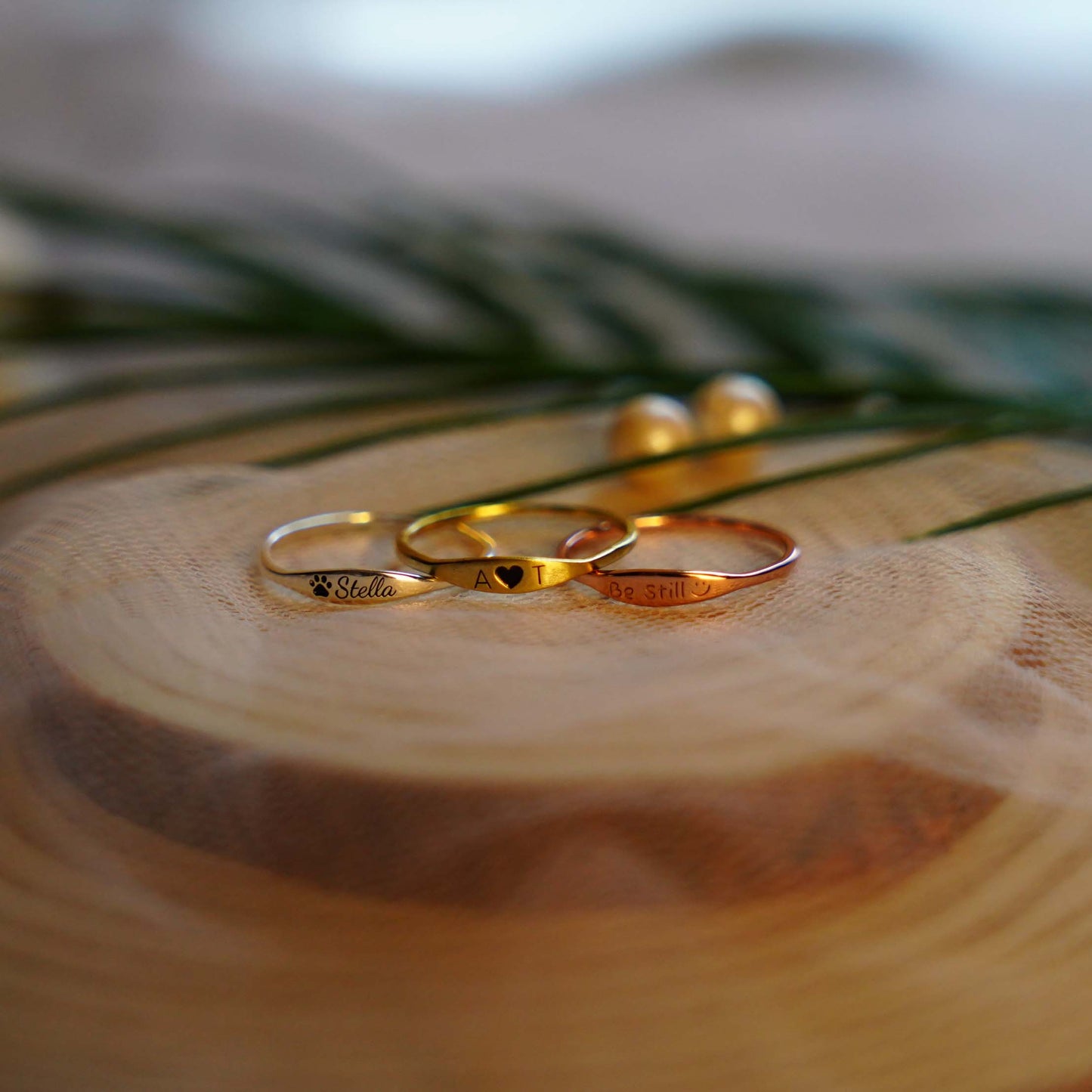 Eternal Impressions Stackable Ring