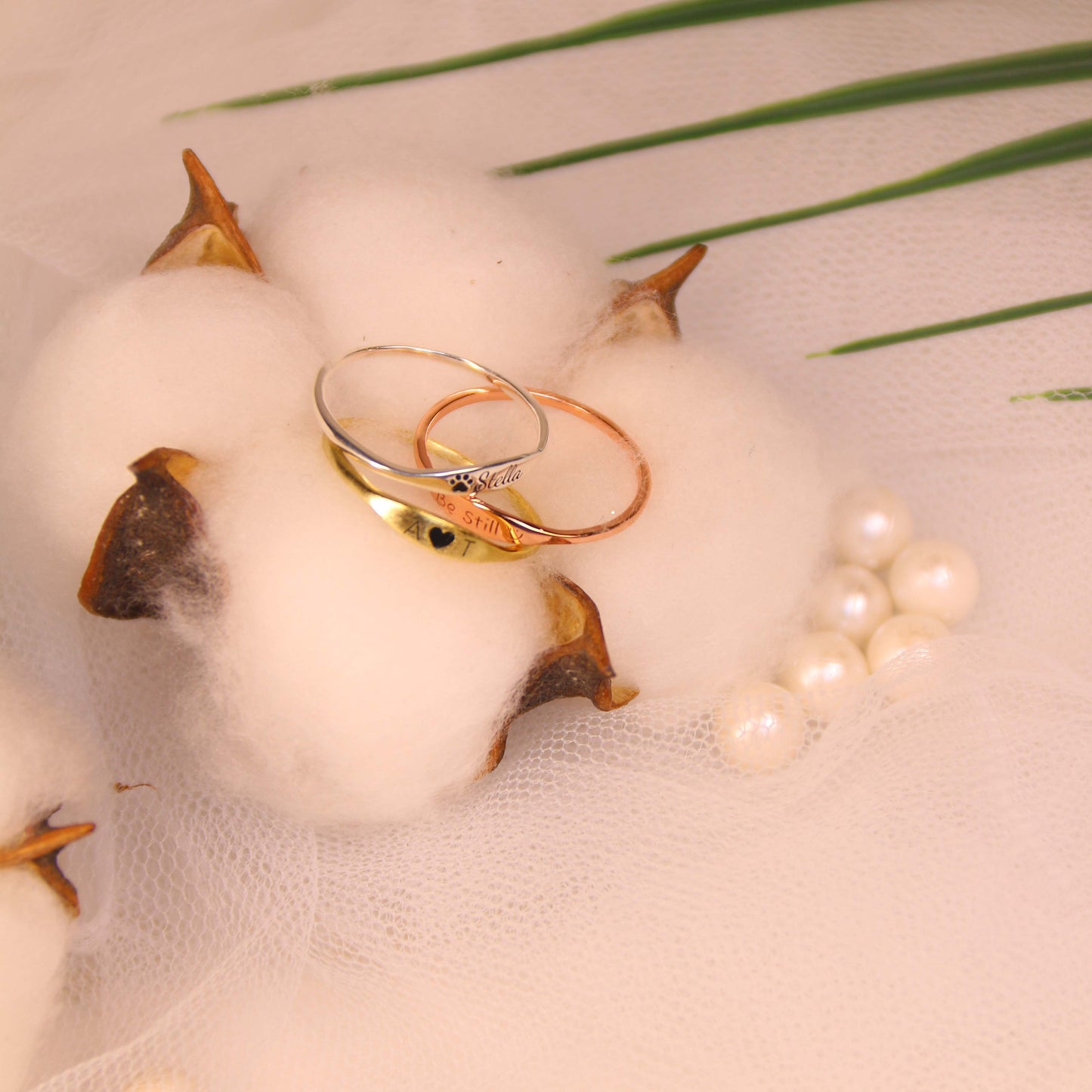 Eternal Impressions Stackable Ring