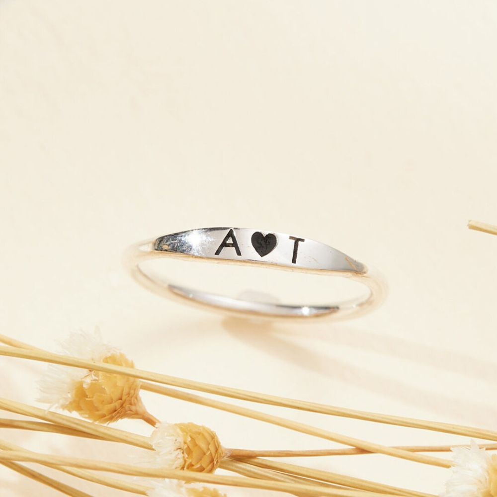 Eternal Impressions Stackable Ring