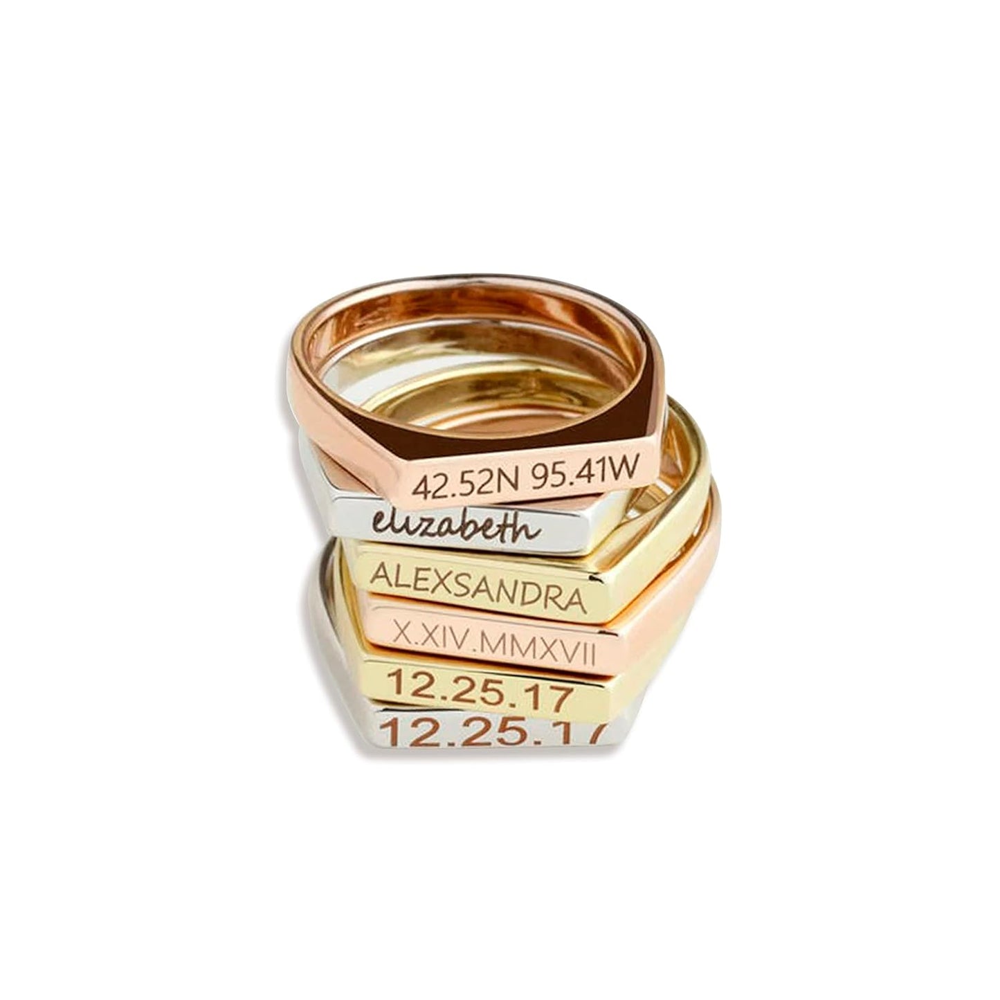 Custom Engraved Signet Ring – Personalised Just for You

Create a one-of-a-kind custom signet ring with an engraving that reflects your style. Whether for everyday wear or special occasions, this personalised signet ring makes a bold statement. Designed for comfort and durability, it’s the perfect blend of elegance and individuality.
