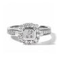 Monogram CZ Ring