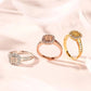 Monogram CZ Ring