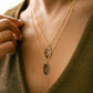 Oval Token Necklace