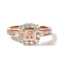 Monogram CZ Ring