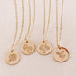 Circle Token Necklace