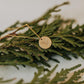 Circle Token Necklace