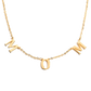 Sterling Silver Custom Initial Necklace