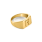 Sterling Silver Initial Ring