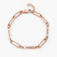Sterling Silver Custom Name Link Up Bracelet