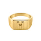 Sterling Silver Initial Ring