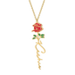 Graceful Floral Identity Necklace