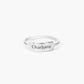 Sterling Silver Custom Name Bar Ring