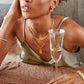 Sterling Silver Link Cut-out Initial Necklace