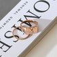 Sterling Silver Initial Ring