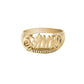 Sterling Silver Custom Name RingⅠ