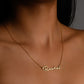 Sterling Silver Handwrite Name Necklace