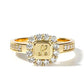 Monogram CZ Ring